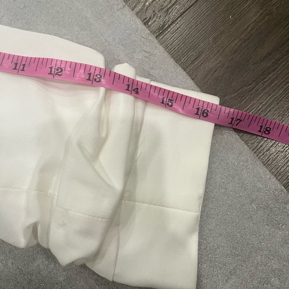 [4P]Cartonnier Anthropologie Off White Women's Open Blazer - Picture 7 of 9